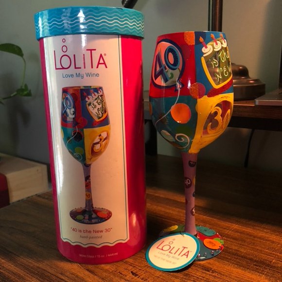 Lolita Wine Glass - 40th Birthday Gift